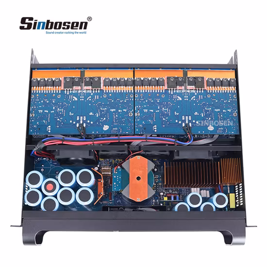 Four Channel 1000W Line Array Audio Amplifier