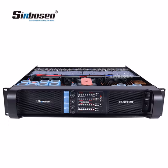 Four Channel 1000W Line Array Audio Amplifier